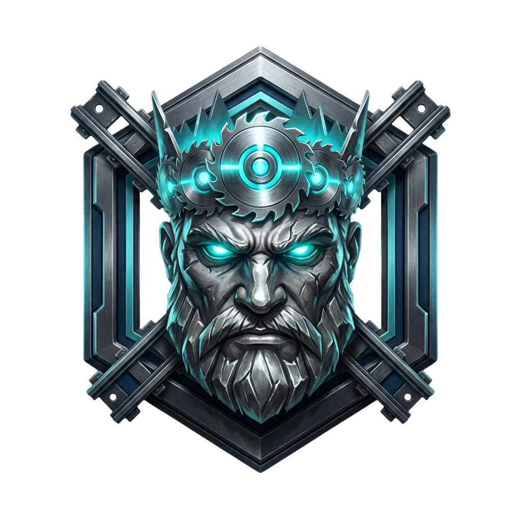 Kronos rank emblem — Custom Ceiling Creations career ladder.